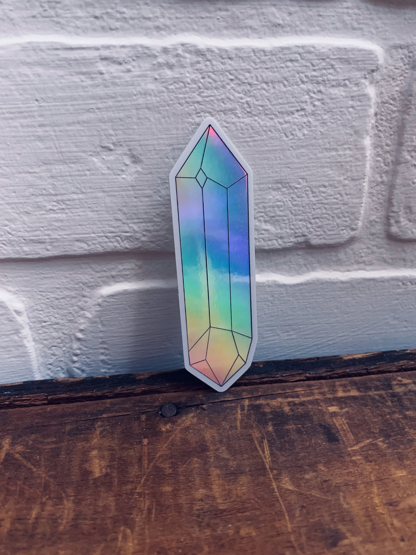 Crystal Sticker - Holographic