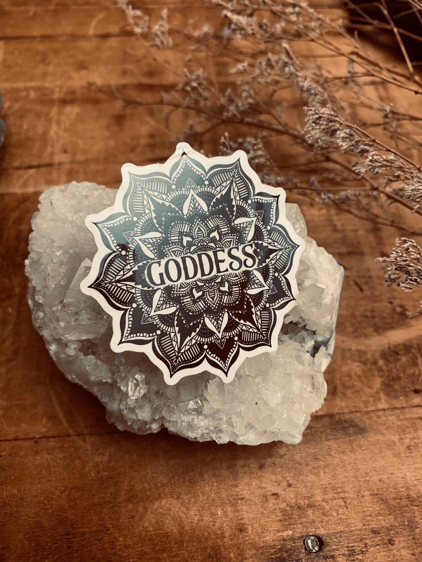 Goddess Mandala Sticker