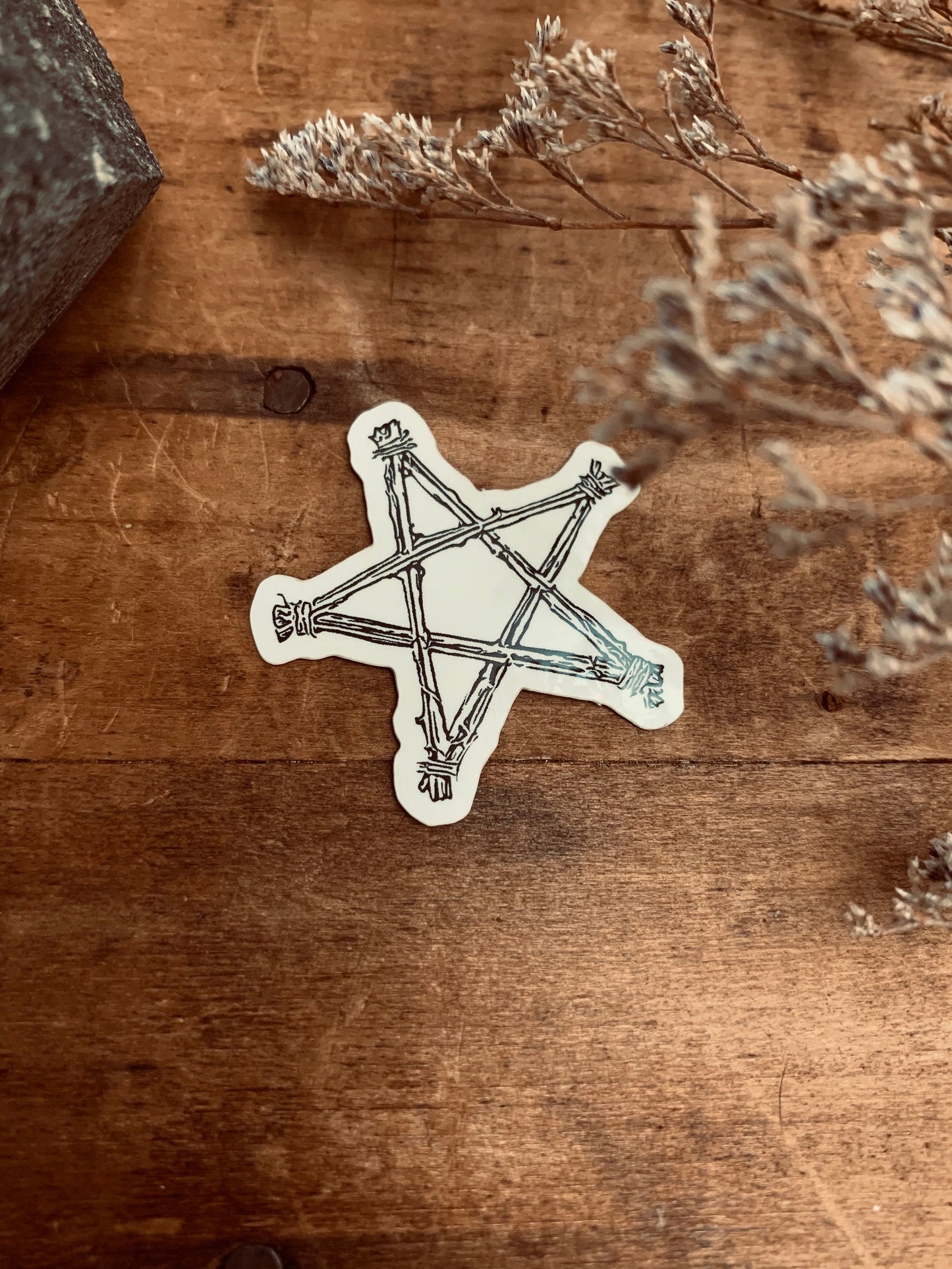 Small Pentacle Sticker