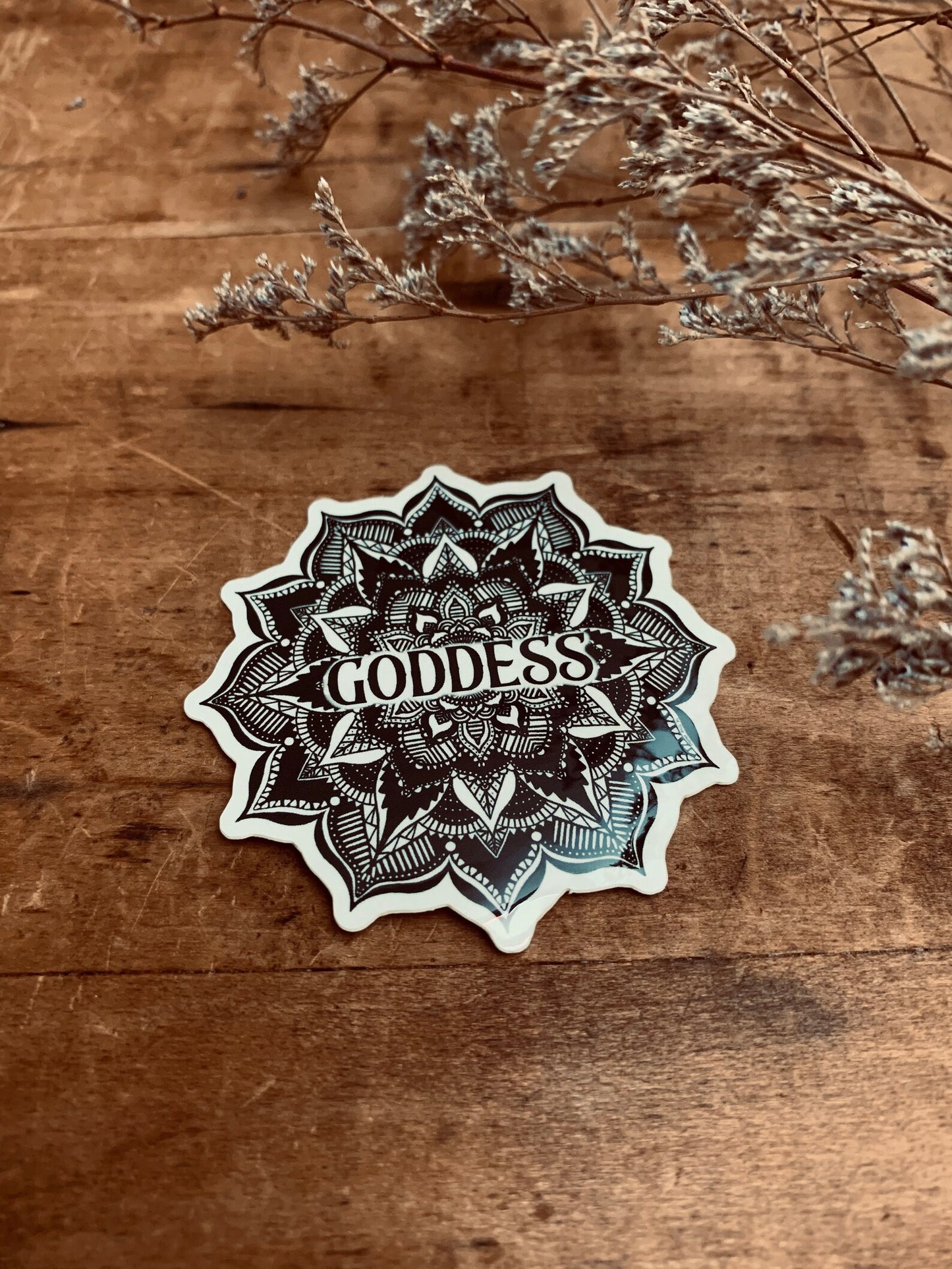 Goddess Mandala Sticker