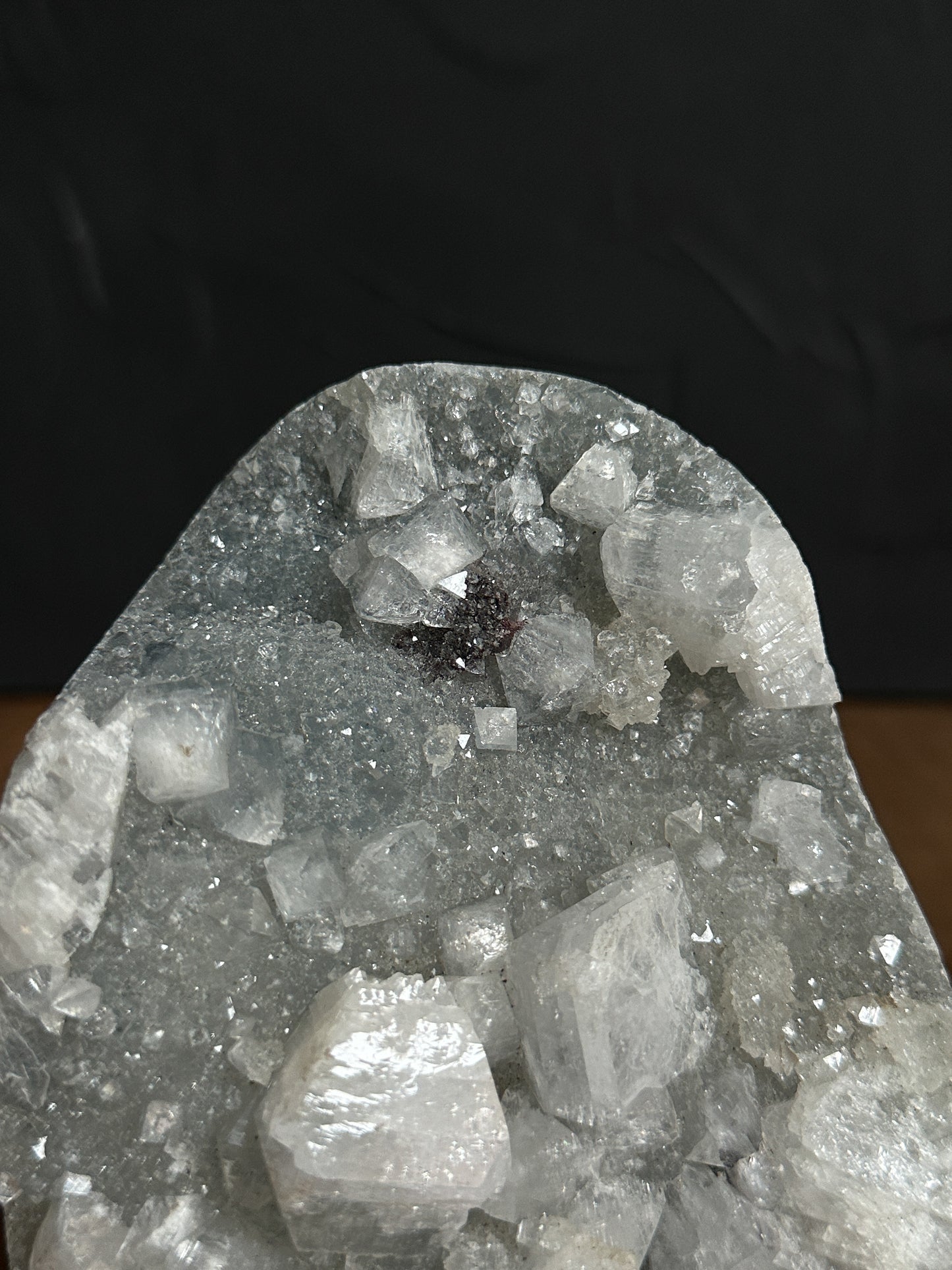 Apophyllite with Chalcedony Cluster