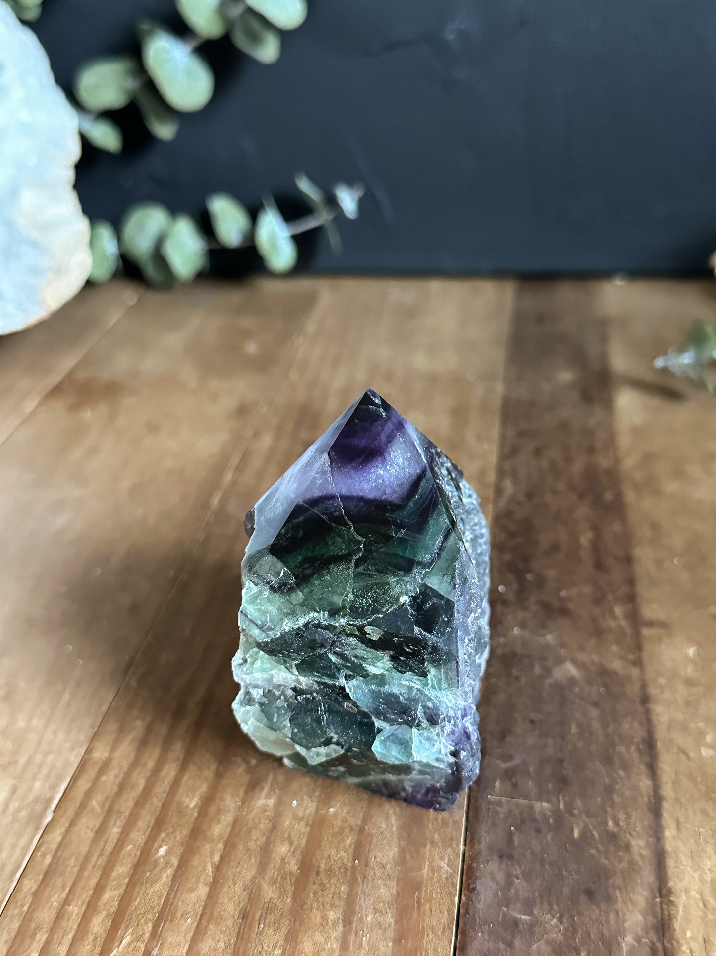 Rainbow Fluorite Top Polish - 01