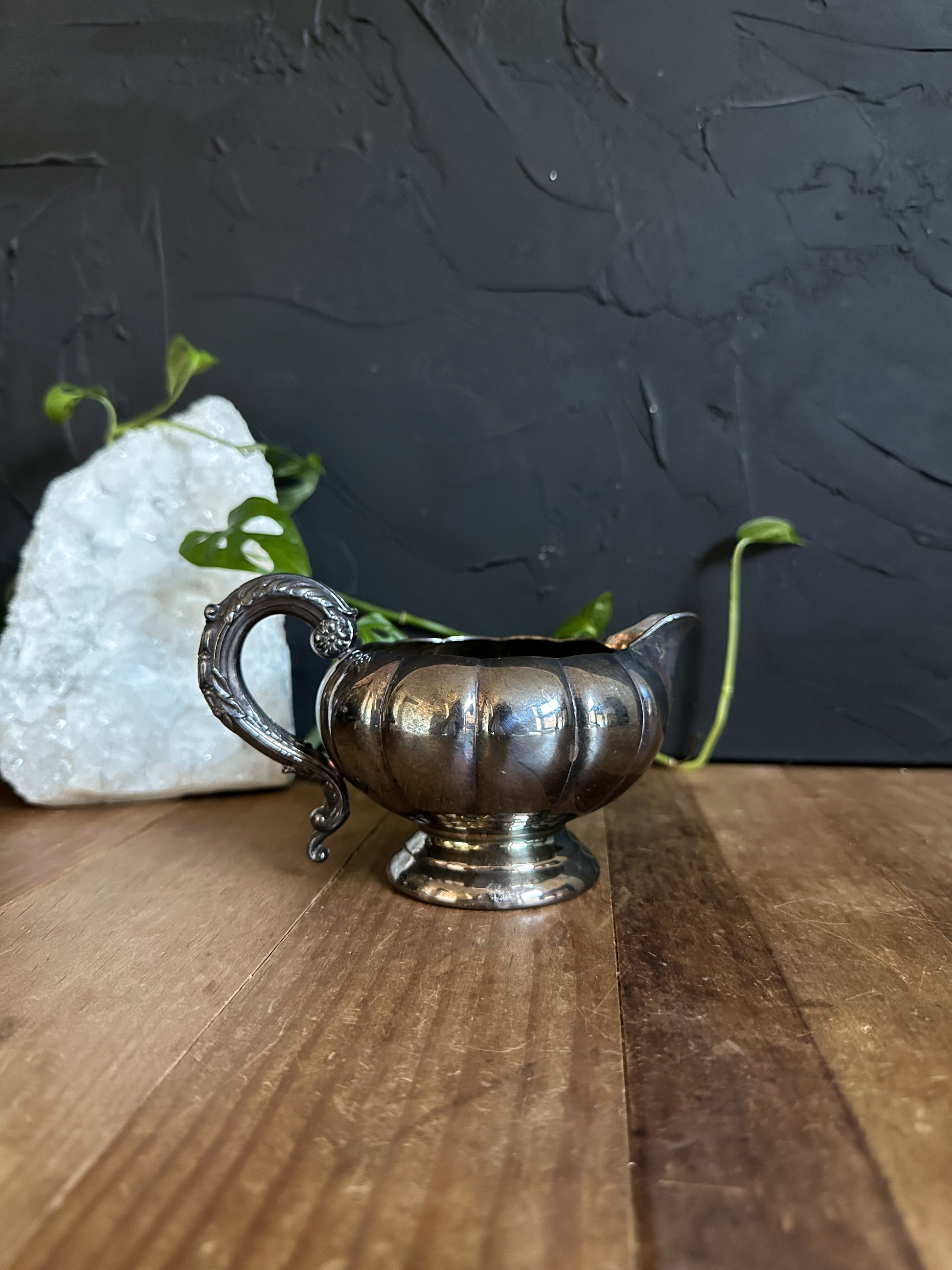 Repurposed Vintage Find for all your ritual and altar needs. Vintage Silver Plated Trinket Dish. 