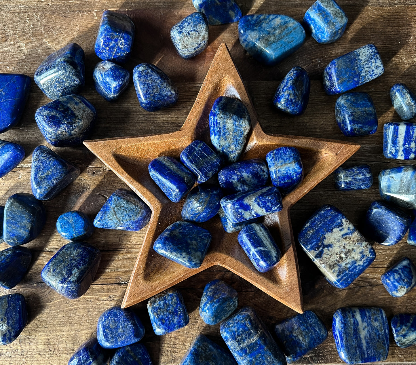 gorgeous Lapis Lazuli Tumbled Stones from The Stone Maidens 