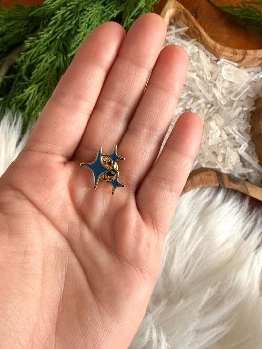 Starburst Enamel Pin