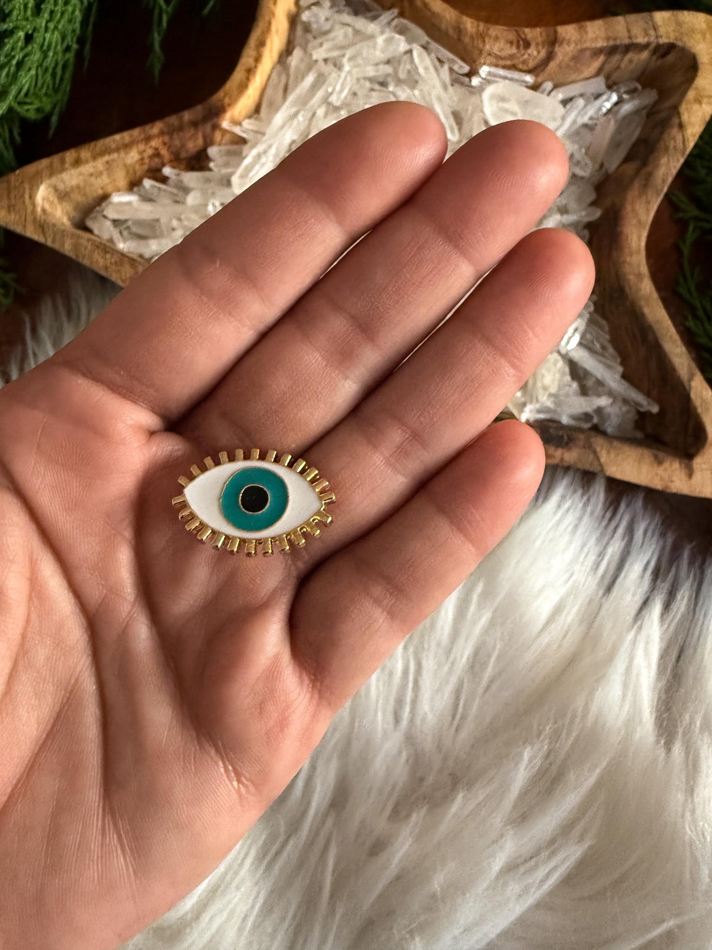 Evil Eye Enamel Pin