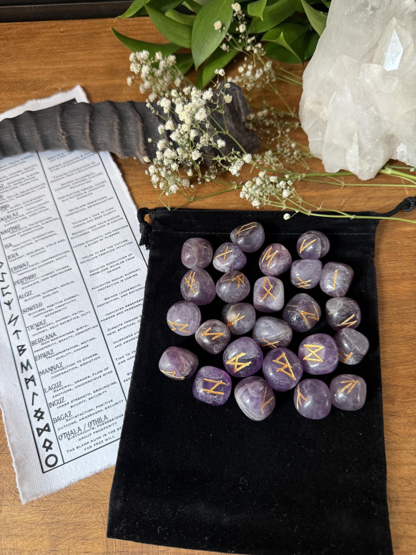 Amethyst Rune Set