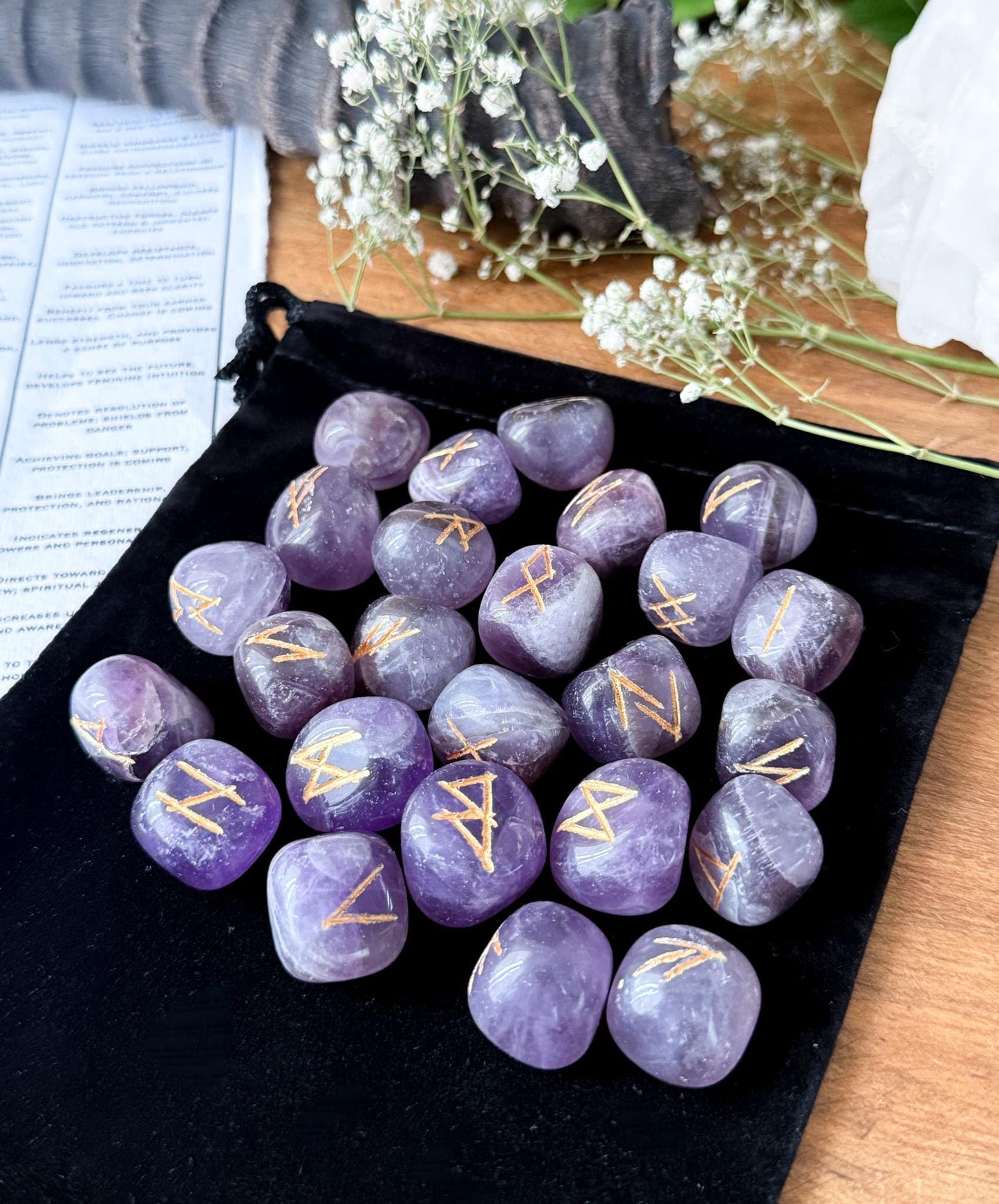 Amethyst Rune Set