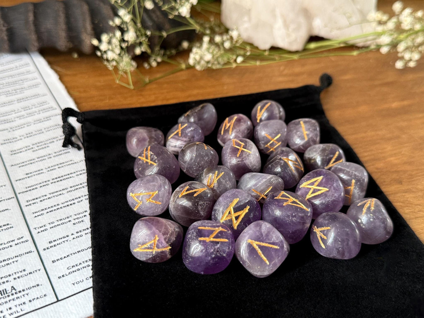 Amethyst Rune Set