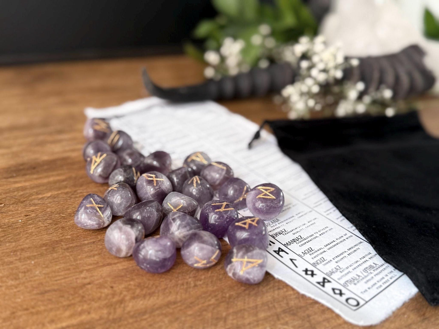 Amethyst Rune Set